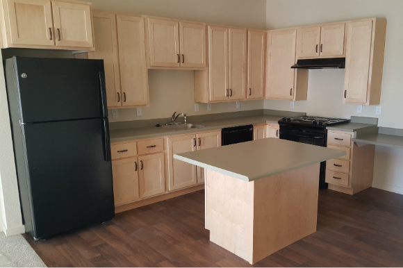 A kitchen at Ruby Hill Residences.