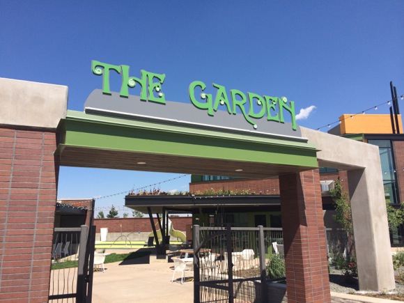 The Garden Shed community center is located at the heart of the neighborhood.