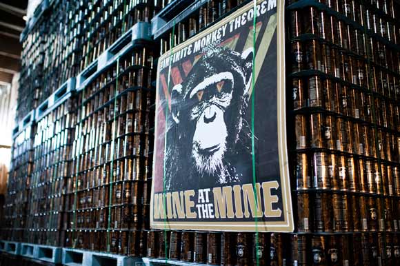 Infinite Monkey Theorem is only one of two companies in the country to produce canned wine.