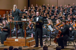 The University of Denver's Lamont Symphony Orchestra. 