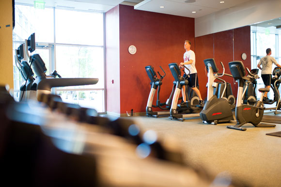 DaVita has a 24-hour fitness facility for employees. 