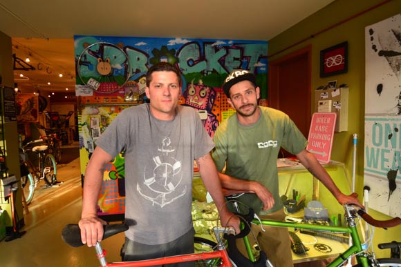 Jake Trumble and Jeff Brown are the co-owners of CoCo Bikes.