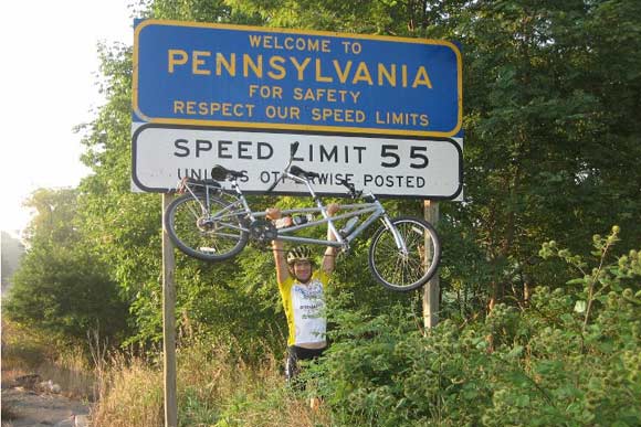 This year bike enthusiasts hailed the opening of the 150-mile Great Allegheny Passage linking Pittsburgh and Cumberland, MD.