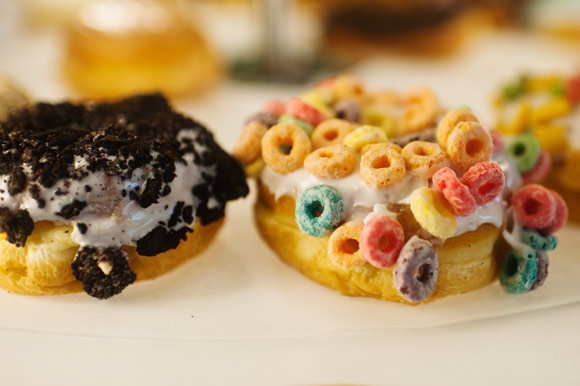 Fruit Loops adorn one type of Voodoo Doughnuts.