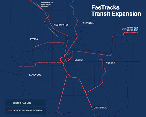 The FasTracks light-rail expansion is a standout example of regional collaboration.
