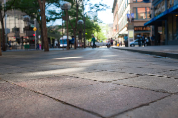 The pavers in the transit lanes need to be replaced, and the estimate is $65 million. 