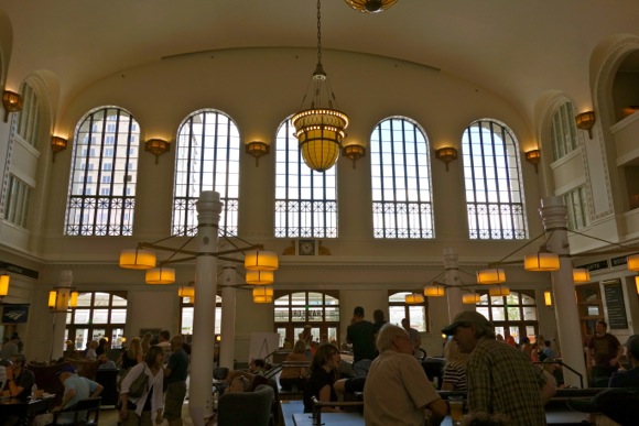 The Great Hall dazzles on opening day.