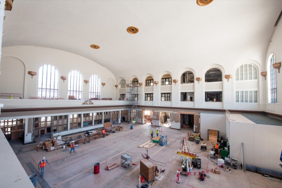 The four-year redevelopment project involved painstaking restoration of the Great Hall.