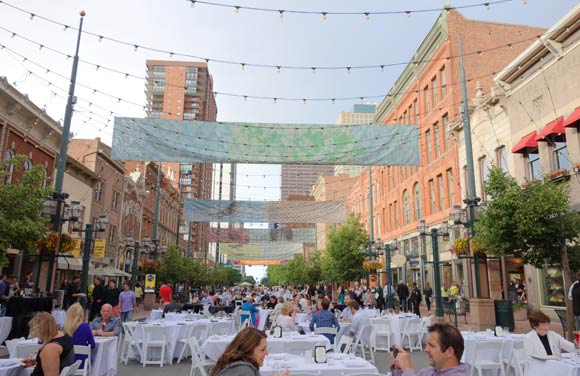A half-century later, Larimer Square is one of the city's most vital places and a national model for urban preservation.