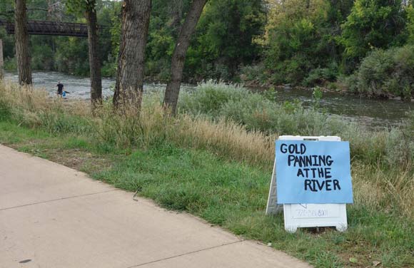 SPREE offers gold panning at Grant-Frontier Park.