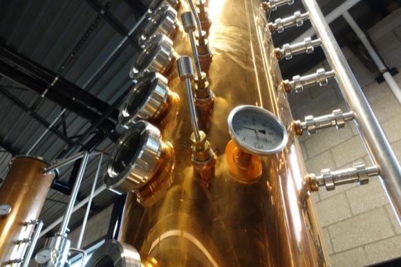 Leopold Bros. tripled its capacity with the new distillery.