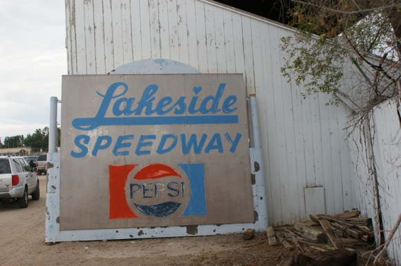 Racing ended at Lakeside Speedway in 1988. 