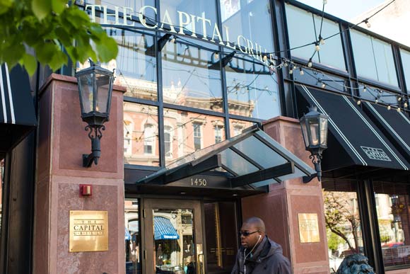 There are national chains like The Capital Grille alongside local eateries.