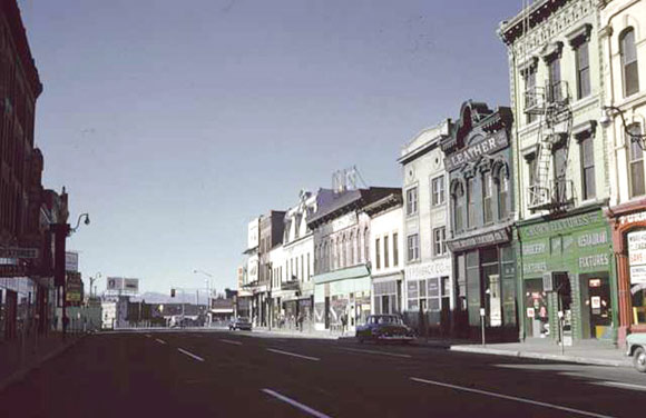 Larimer Square in the 1960s. 