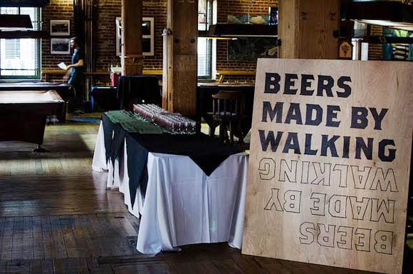 Our Mutual Friend is hosting the city's fourth Beers Made By Walking. 