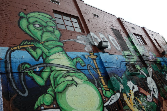 Headed West's mural generated some controversy in Englewood.