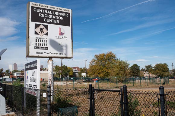 The city bought the site to build a recreation center.