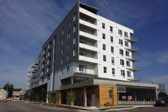 Avondale Apartments anchors the Mile High Vista development on West Colfax Avenue.