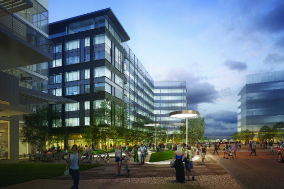 Forest City sees an office-centric TOD project for Central Park Station.