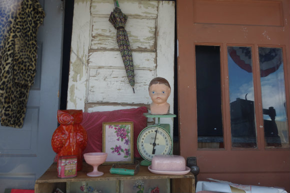 Antique shops are being supplanted by other businesses.