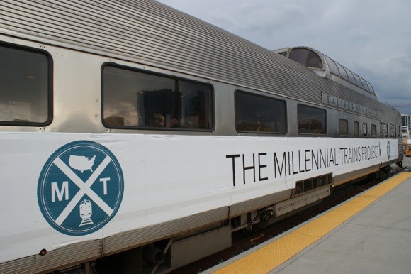 The Millennial Trains Project is crossing the country in 10 days.