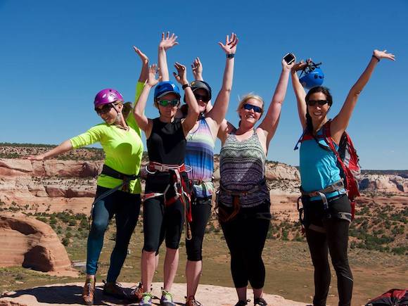 A Bold Betties group in Moab.