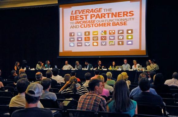 A panel at 2013 Denver Startup Week.
