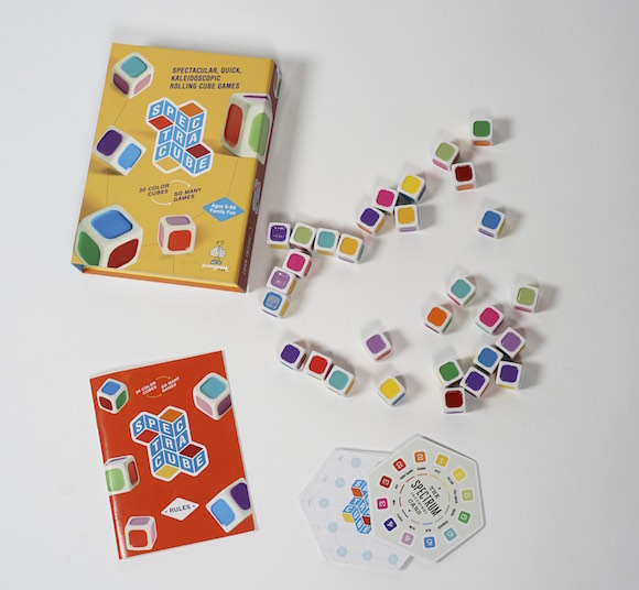Spectracube is six dice games in one.