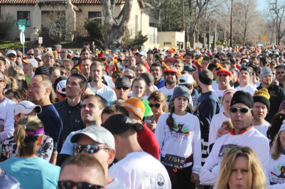 The2013 Turkey Trot attracted 10,000 runners.