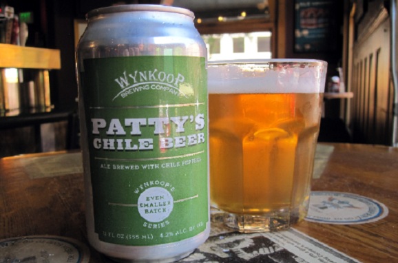 Patty's Chile Beer, canned at last.