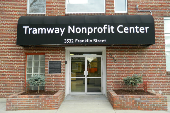 The Tramway Nonprofit Center, an 115-year-old, 95,000-square-foot former Denver Tramway Company, occupies a full city block.
