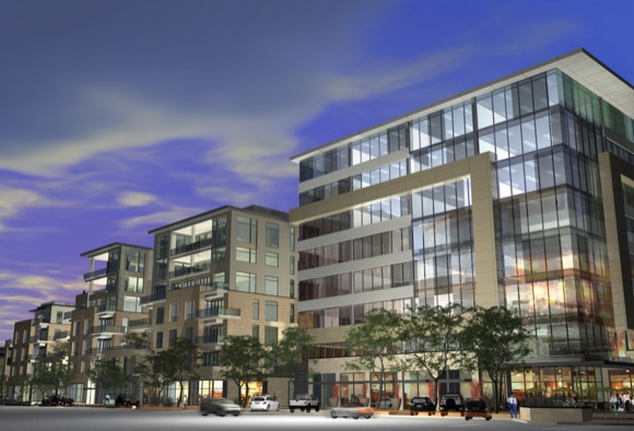 A rendering of 250 Columbine in Cherry Creek North.