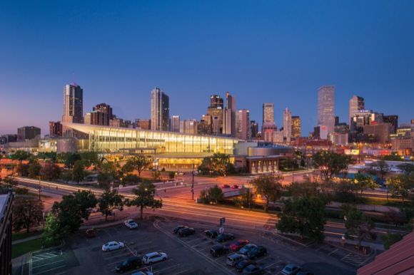 Denver's ever-popular skyline.