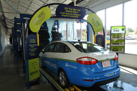 Gleam is the greenest car washes in Colorado.