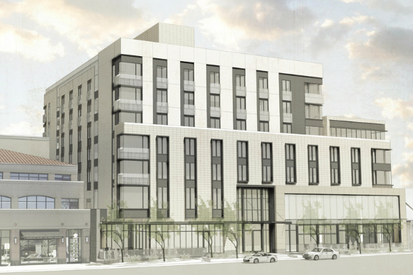 The hotel will feature 155 guest rooms.