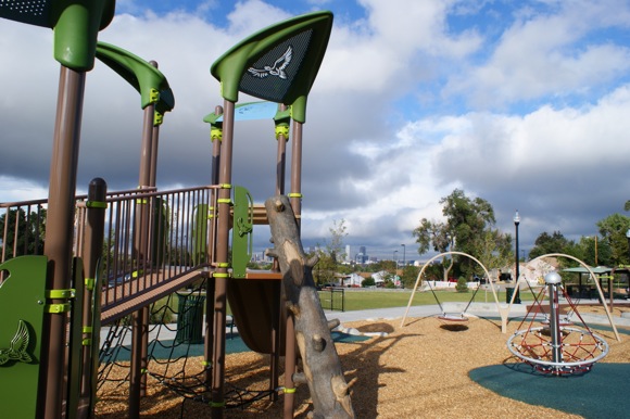 The park is the former site of a neglected mobile home park and a nuisance bar. 