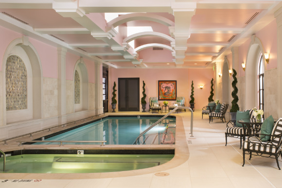 There is an indoor lap pool.