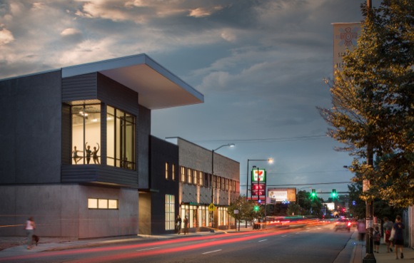 The Colorado Ballet's new home on Santa Fe Drive.