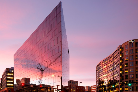 The Triangle Building in LoDo.