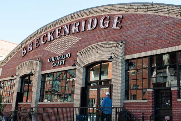 Breckenridge Brewery is just one of many breweries in Denver.