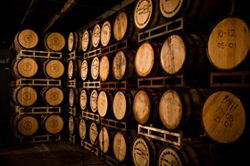 Barrels of Stranahan's whiskey.