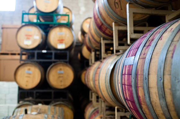 Wine-stained barrels at Infinite Monkey Theorem in RiNo.