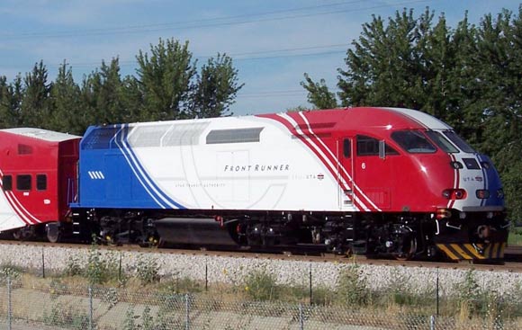 Utah's FrontRunner Train.