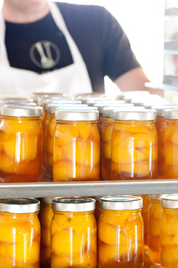 MM Local sources peaches from the Western Slope.