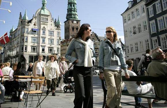 Strøget at Amager Square.