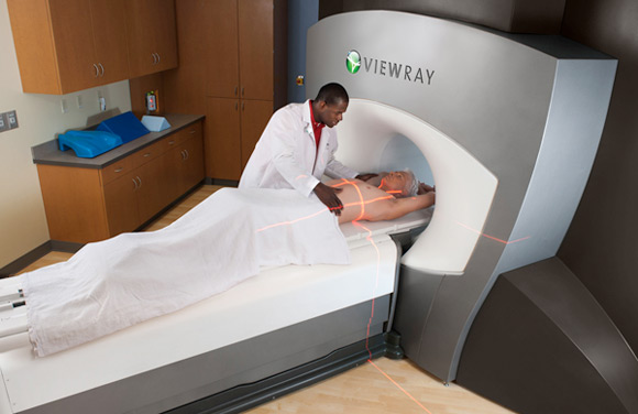  Cleveland-based ViewRay's imaging technology at work.