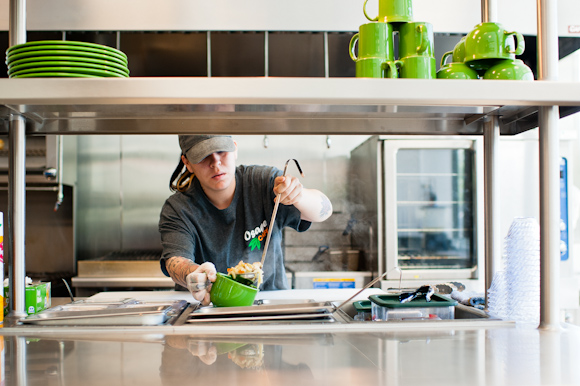 Soup is served up at the Osage Cafe. 