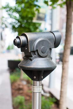 There are 23 telescope-type overlays on 14th Street.