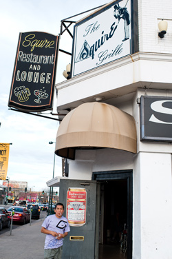 The Squire Lounge is one of Colfax's favorite dive bars.