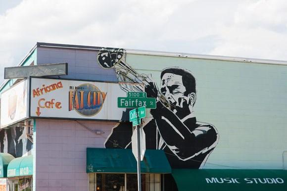 Africana Cafe is one of the great Ethiopian restaurants in town.